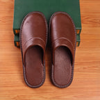 Men's Leather Slippers