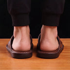 Men's Leather Slippers