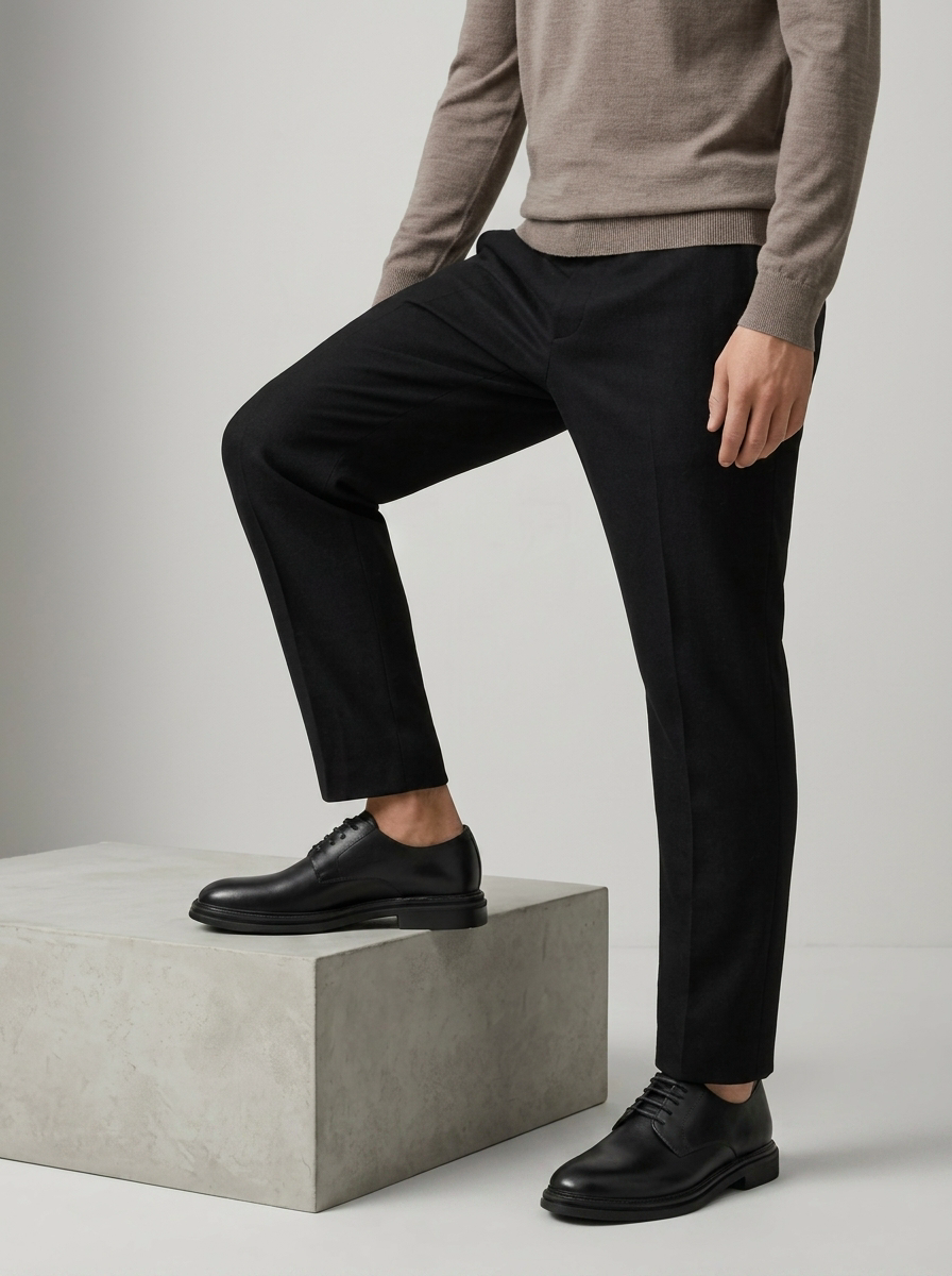 Men's Elegant Lace-Up Derby Shoe