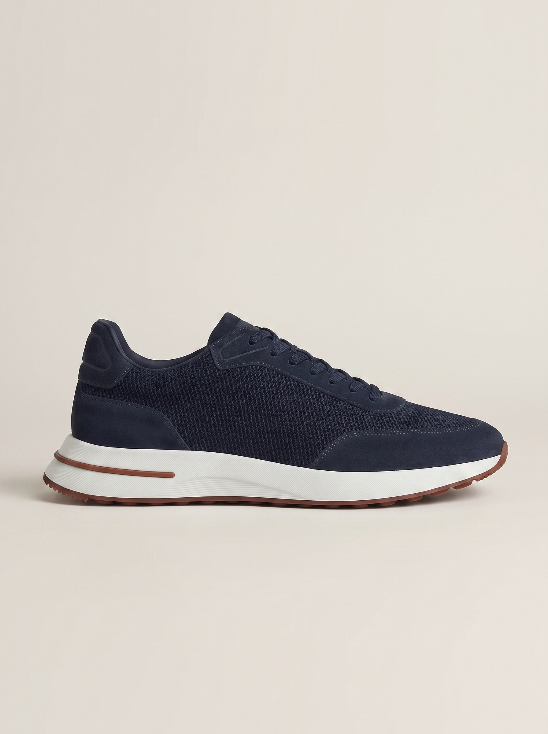 Men's Lightweight Suede Casual Trainers
