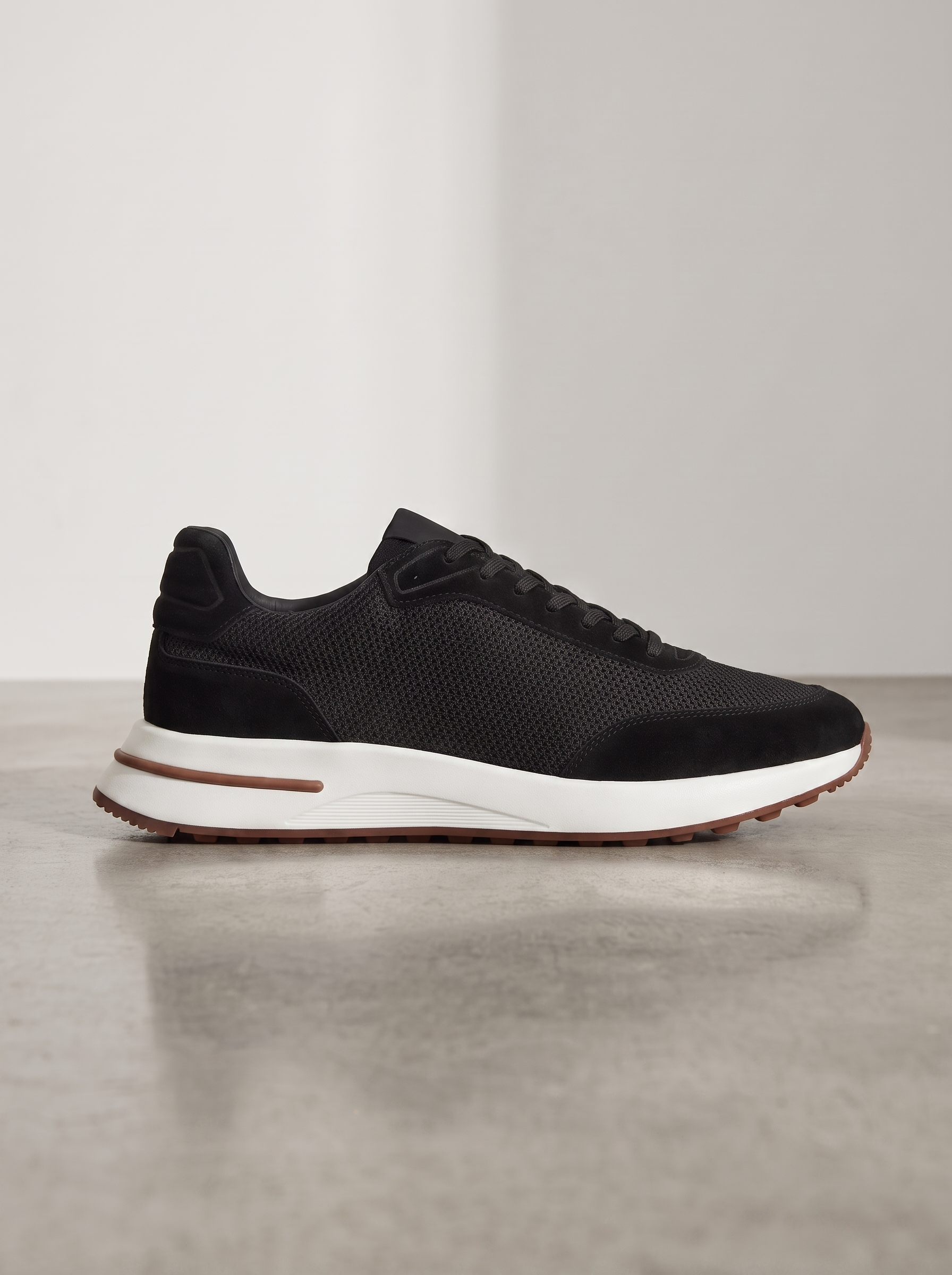Men's Lightweight Suede Casual Trainers