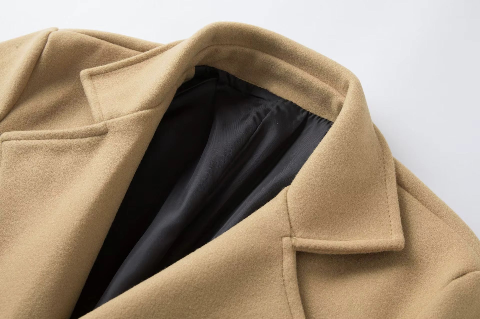 Wool Blend Gentleman Coat