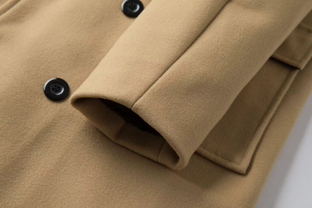 Wool Blend Gentleman Coat