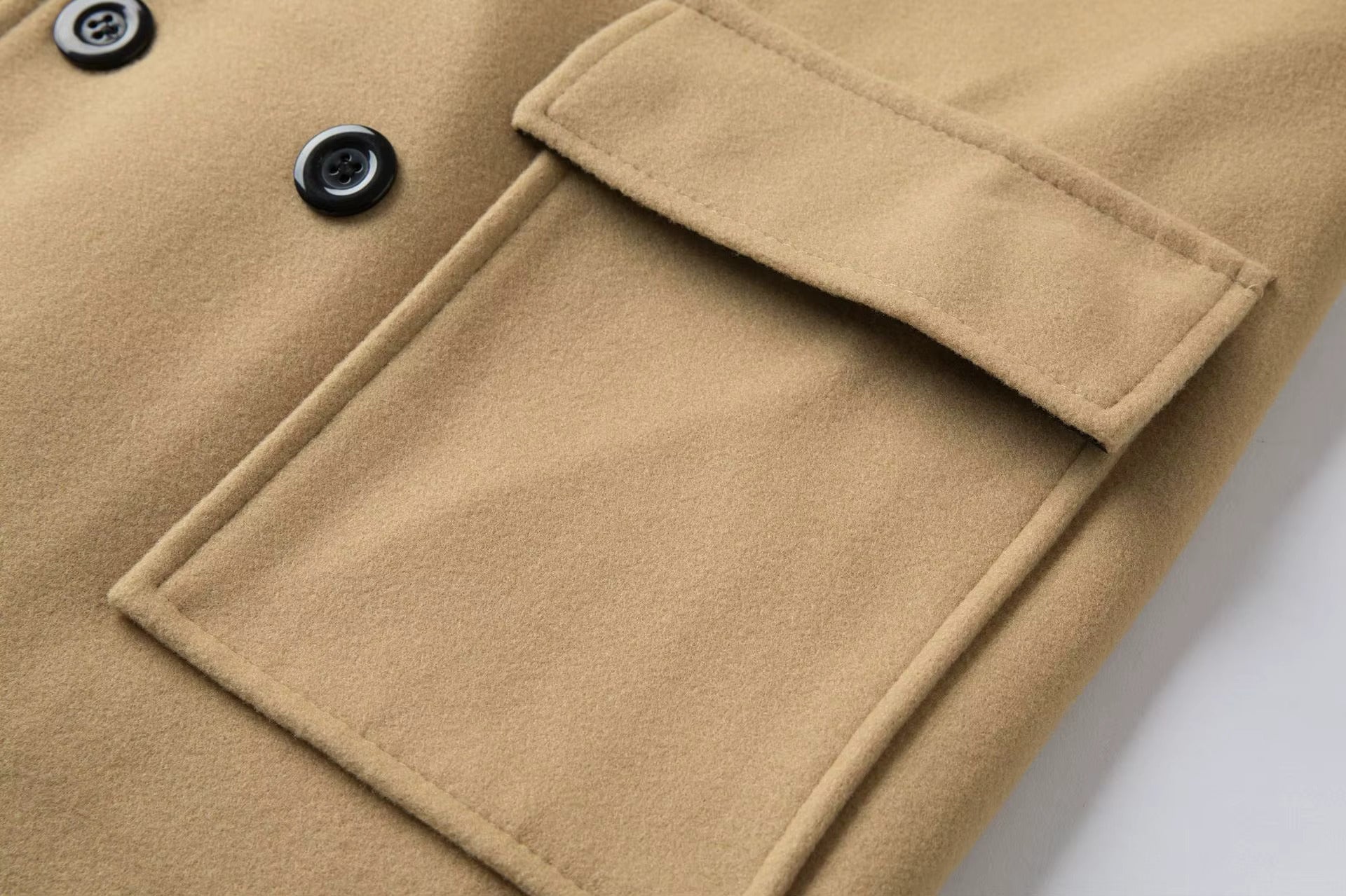 Wool Blend Gentleman Coat