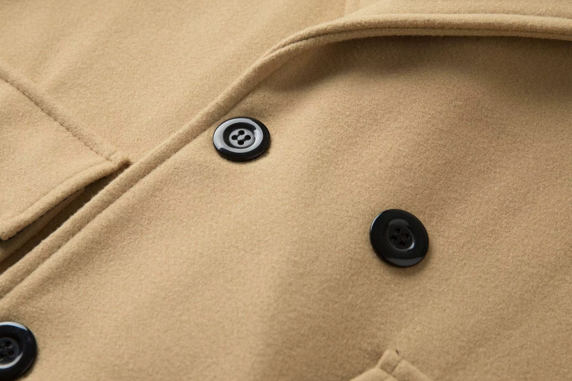 Wool Blend Gentleman Coat