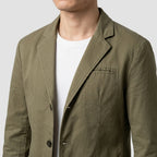 Casual Lightweight Blazer — On Model - Close-up Detail | Generated by Modelize