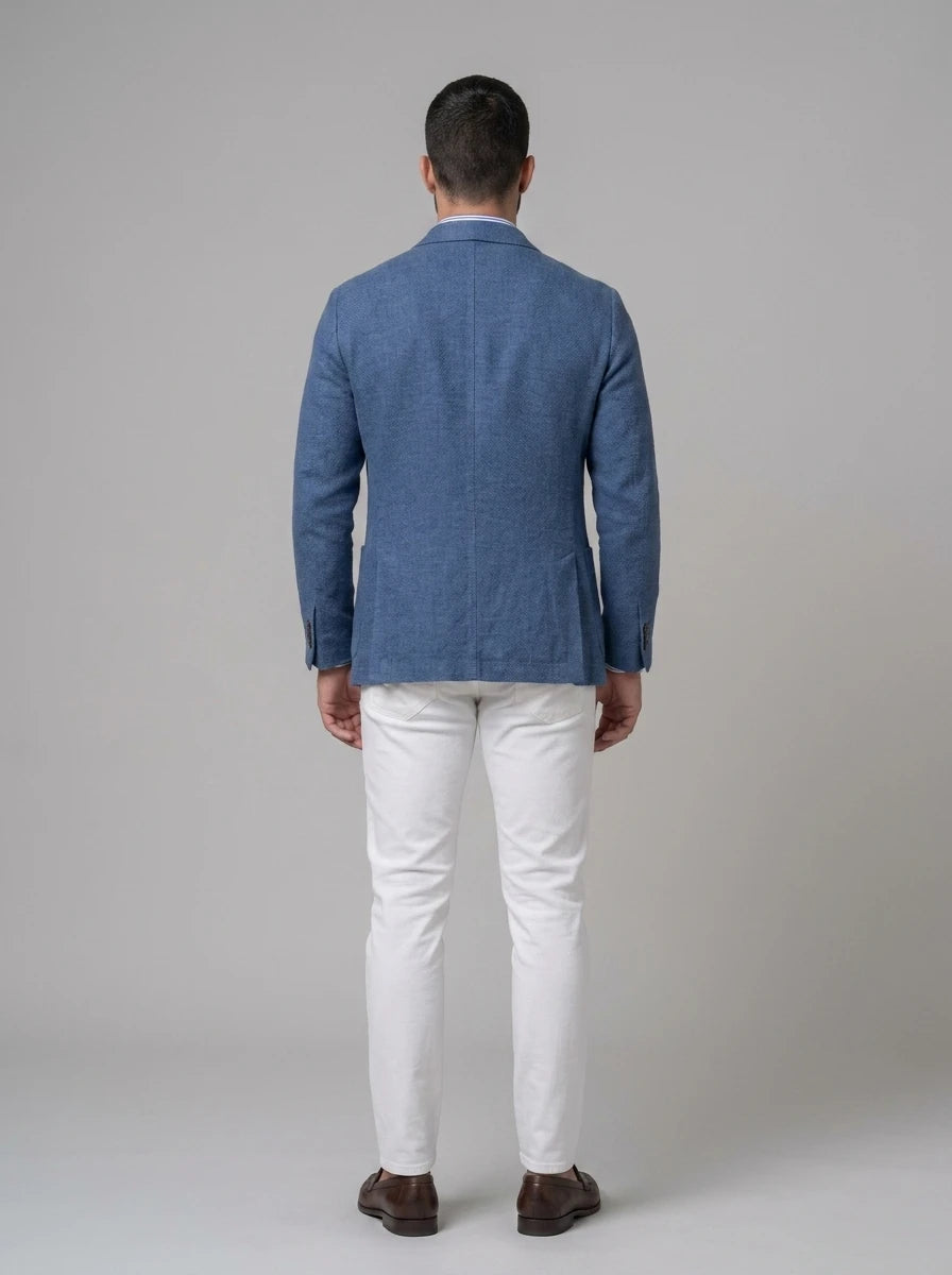 Casual Blazer — On Model - Back View | Generated by Modelize