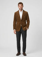 Corduroy Blazer — On Model - Neutral | Generated by Modelize