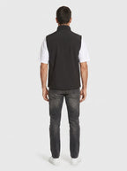 Men's Full Zip Lightweight Vest — On Model - Back View | Generated by Modelize