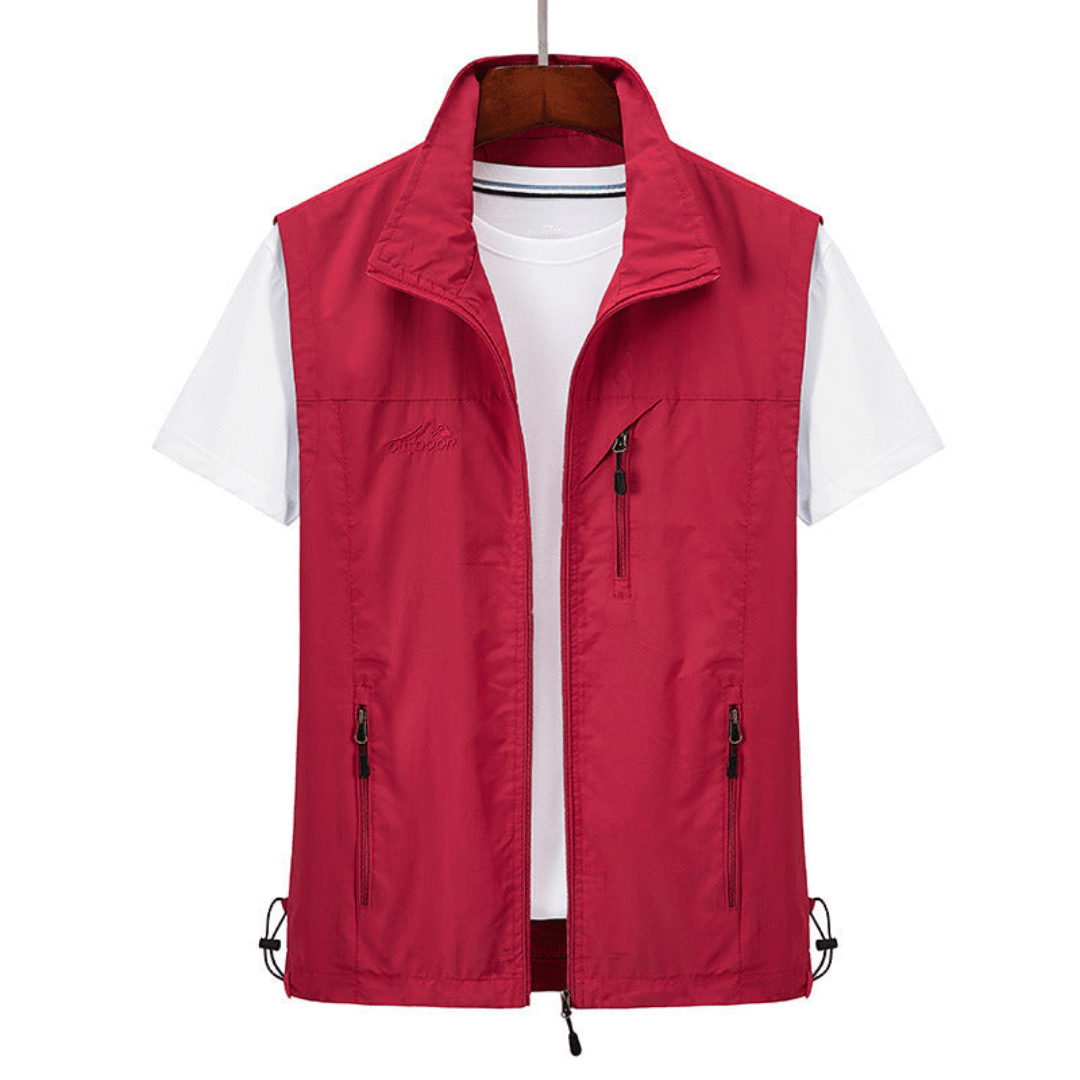 Men's Full Zip Lightweight Vest