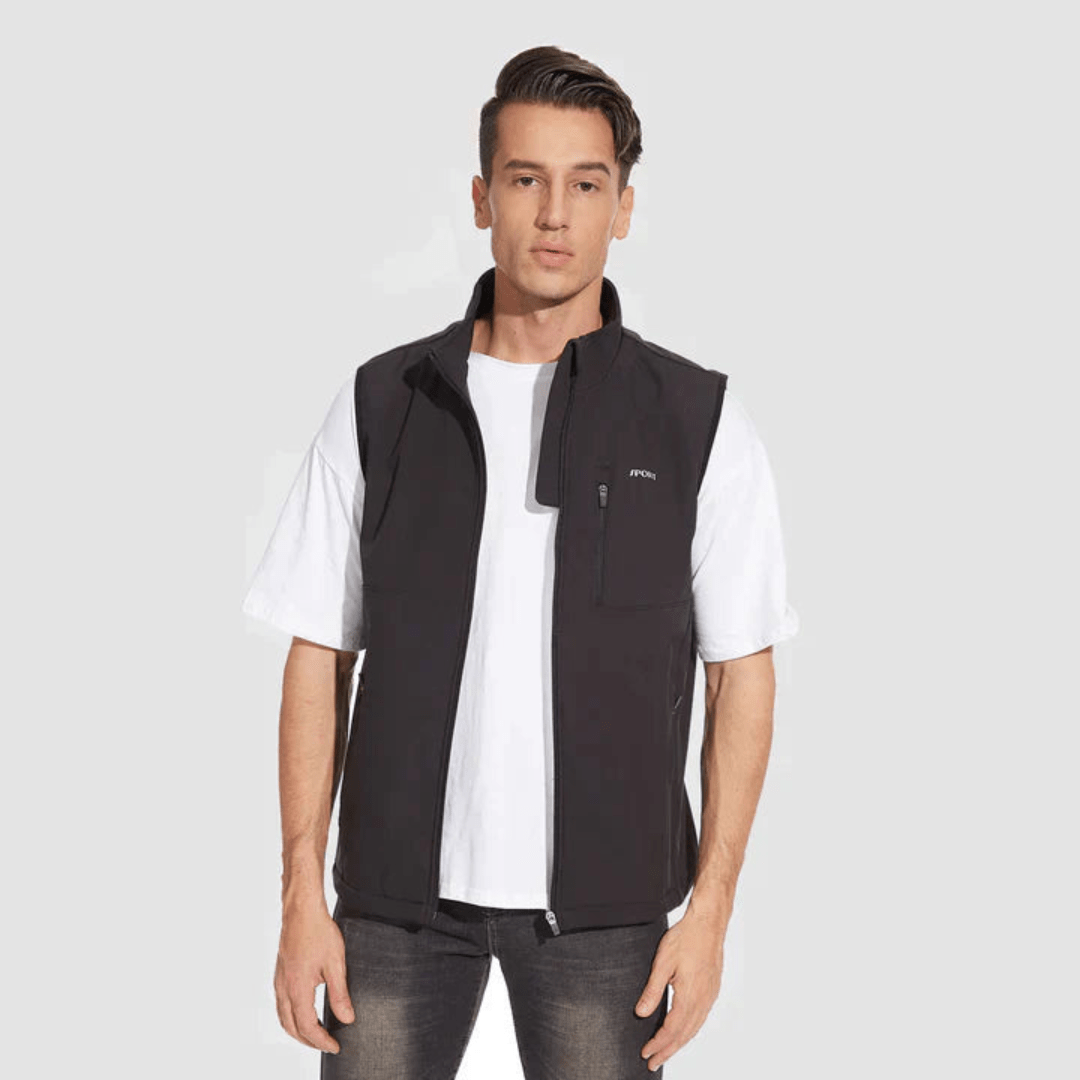 Men's Full Zip Lightweight Vest