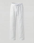 Men's Relaxed Fit Straight Leg Drawstring Trousers