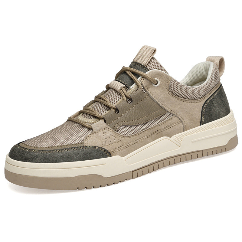 Suede Mesh Trainers Standard Fit Men