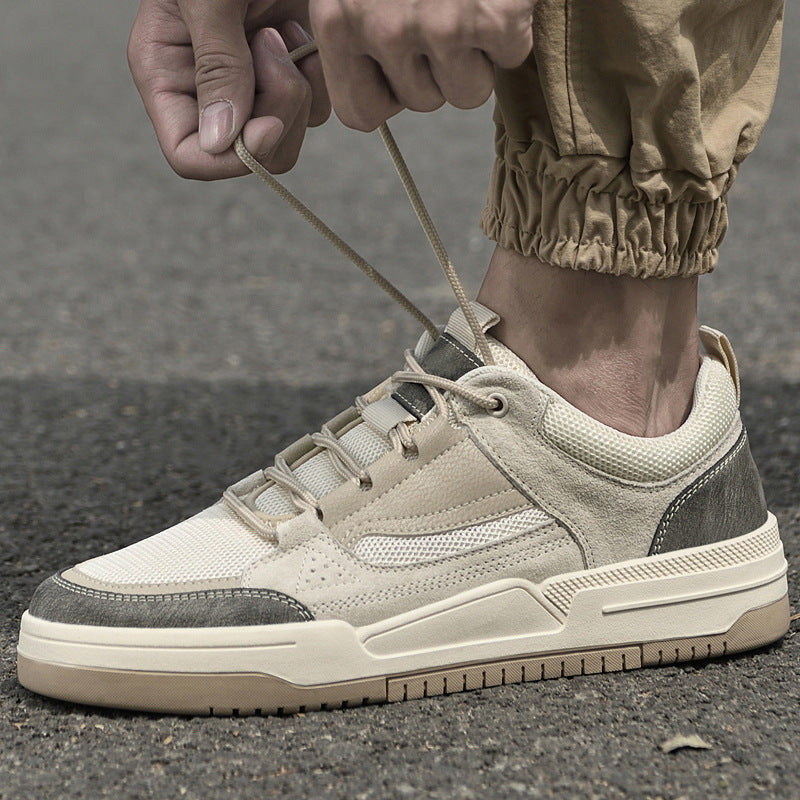 Suede Mesh Trainers Standard Fit Men